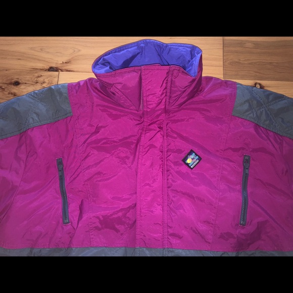 VTG WOOLRICH COLORBLOCKED DOWN SKI JACKET 80s PUFF - Picture 4 of 8